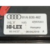 Recambio de elevalunas trasero derecho para audi q2 (gab, gag) 30 tdi referencia OEM IAM 81A839462 5Q0959408 