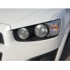 Recambio de faro izquierdo para chevrolet aveo / kalos hatchback (t250, t255) 1.4 referencia OEM IAM 96831061 13157 