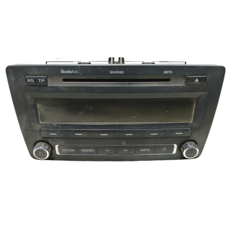 Recambio de sistema audio / radio cd para skoda octavia berlina (1z3) ambition referencia OEM IAM 1Z0035161F  
