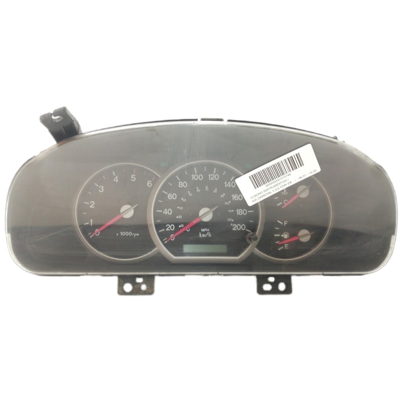 Recambio de cuadro instrumentos para kia carnival ii 2.9 cdri ex referencia OEM IAM 0K52A55430A 200364310K 20040622