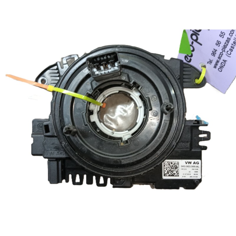 Recambio de anillo airbag para seat alhambra (710, 711) 2.0 tdi referencia OEM IAM 5K0953569AL ATW280310DE 
