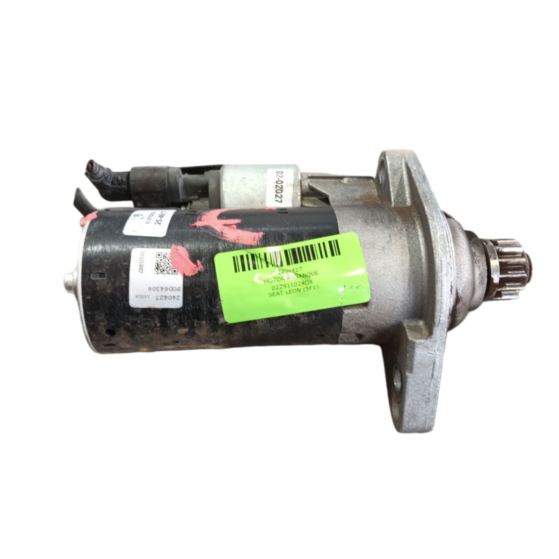 Recambio de motor arranque para seat leon (5f1) 1.6 tdi referencia OEM IAM 02Z911024DX 24042710019 254017