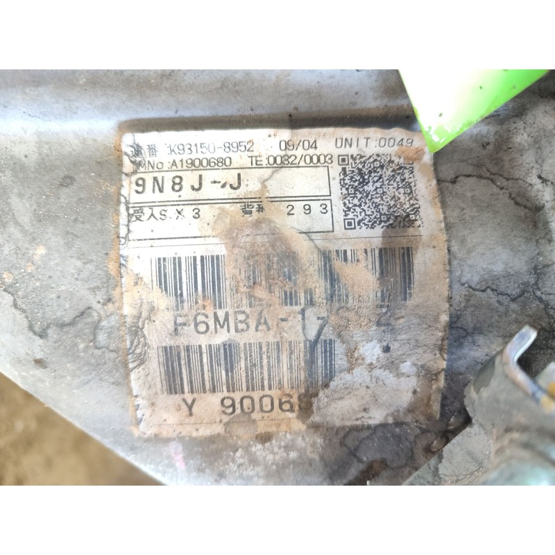 Recambio de caja cambios para mitsubishi asx (ga_w_) 1.8 di-d (ga6w) referencia OEM IAM 2500A294 9N8JJ 