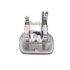 Recambio de maneta interior lateral derecha para renault kangoo (f/kc0) authentique referencia OEM IAM 7700303503  