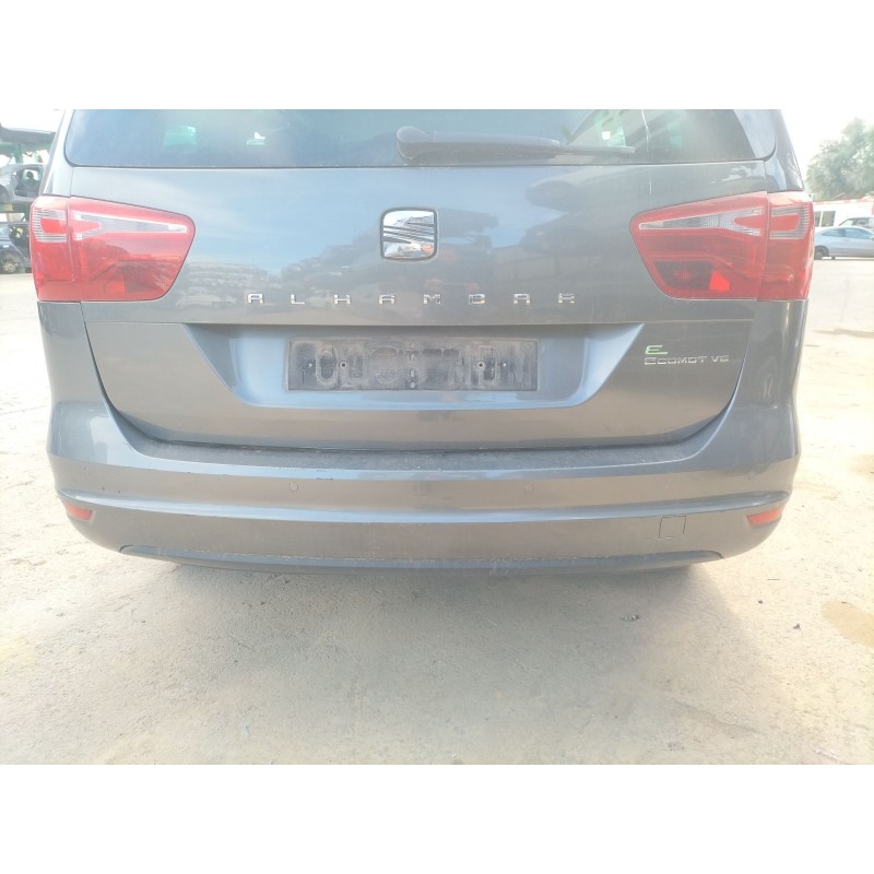 Recambio de paragolpes trasero para seat alhambra (710, 711) 2.0 tdi referencia OEM IAM 7N0807417EGRU  