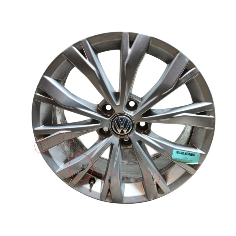 Recambio de llanta para volkswagen tiguan (ad1, ax1) 1.4 tsi referencia OEM IAM 5NA6010258Z8 7Jx17 ET40
