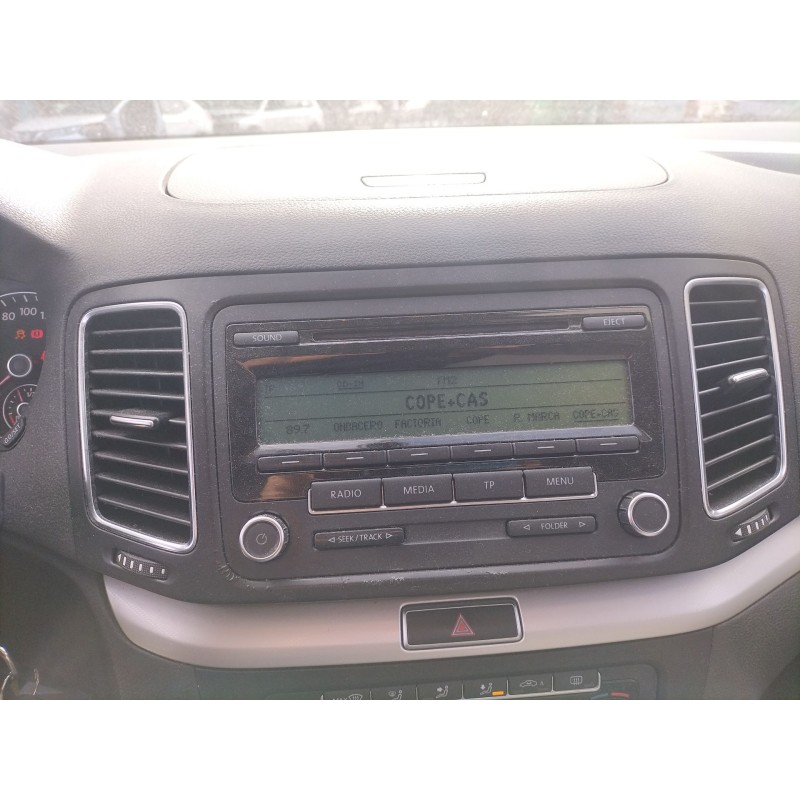 Recambio de sistema audio / radio cd para seat alhambra (710, 711) 2.0 tdi referencia OEM IAM   