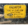 Recambio de radiador agua para hyundai terracan (hp) 2.9 crdi 4wd referencia OEM IAM 25310H1940 25310H1941 