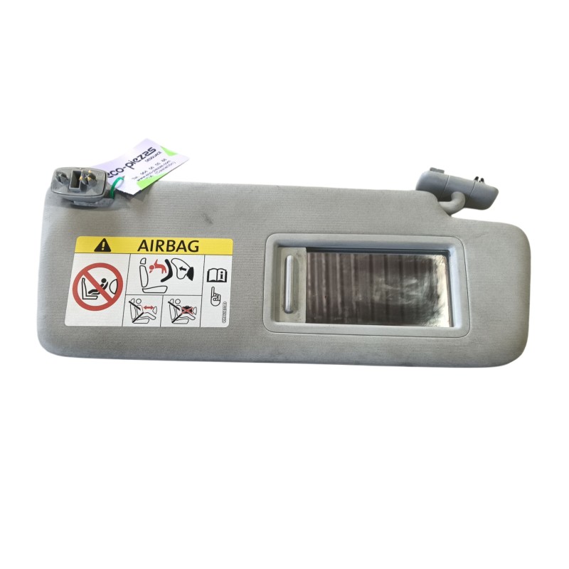 Recambio de parasol derecho para skoda fabia iii (nj3) 1.2 tsi referencia OEM IAM 5G0857552CB2F4 5G0857552DB2F4 5G08576552CB
