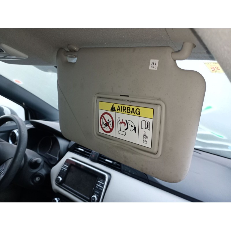 Recambio de parasol derecho para nissan micra v (k14) 0.9 ig-t referencia OEM IAM   