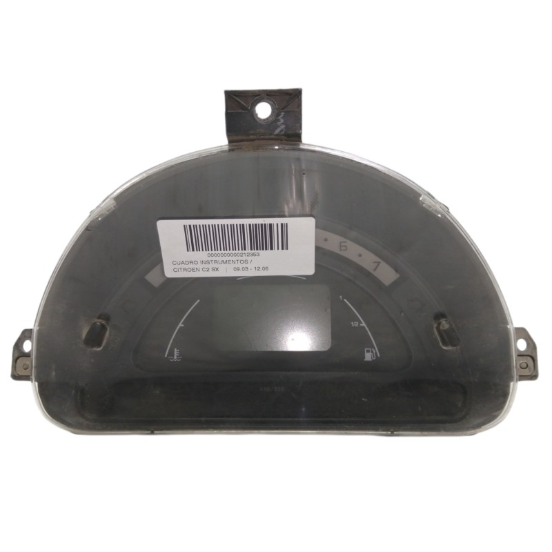 Recambio de cuadro instrumentos para citroën c2 sx referencia OEM IAM P9650735480  P9650735480G01
