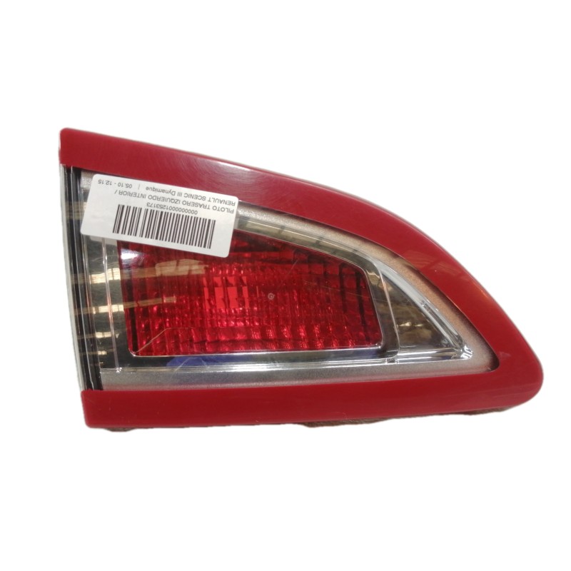 Recambio de piloto trasero izquierdo interior para renault scenic iii dynamique referencia OEM IAM 265550018R  