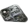 Recambio de elevalunas trasero izquierdo para kia sportage business 2wd referencia OEM IAM 83450F1000 83450F1000 