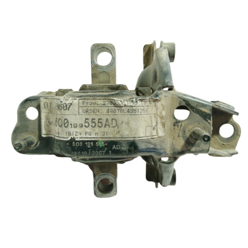 Recambio de soporte cambio para seat ibiza (6l1) 1.4 tdi referencia OEM IAM 6Q0199555  WO6Q0199555AD