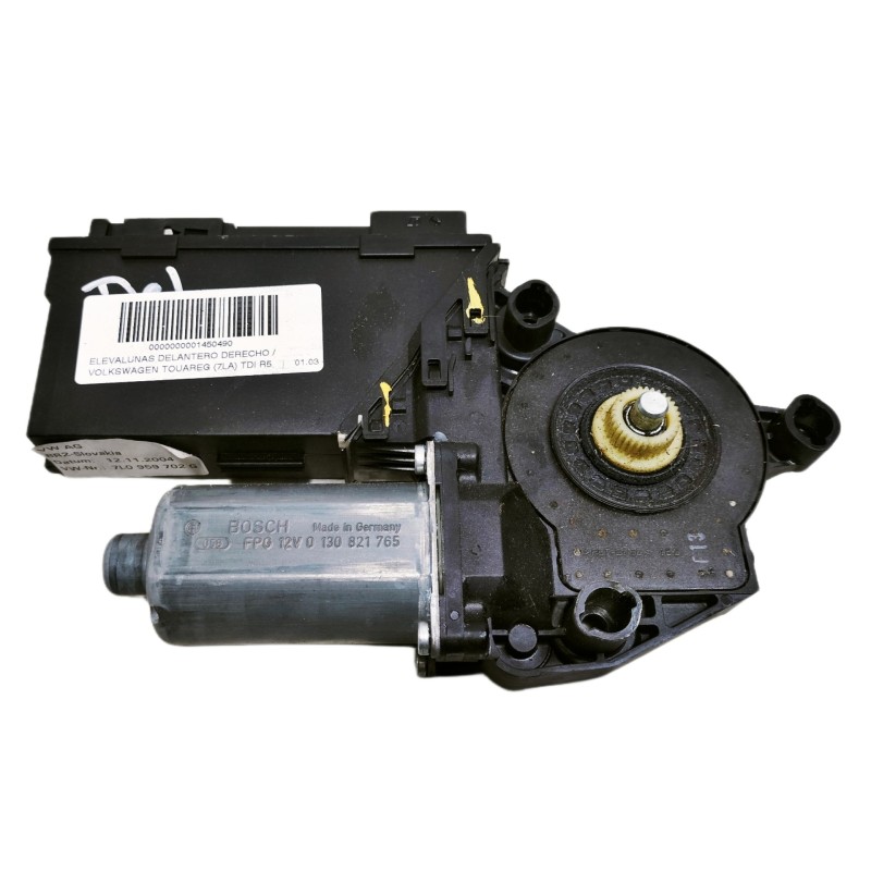 Recambio de elevalunas delantero derecho para volkswagen touareg (7la) tdi r5 referencia OEM IAM 3D1959792E ELECTRICO 0130821765