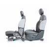 Recambio de juego asientos completo para fiat 500 x (334) urban referencia OEM IAM PIEL / CUERO NEGRO  