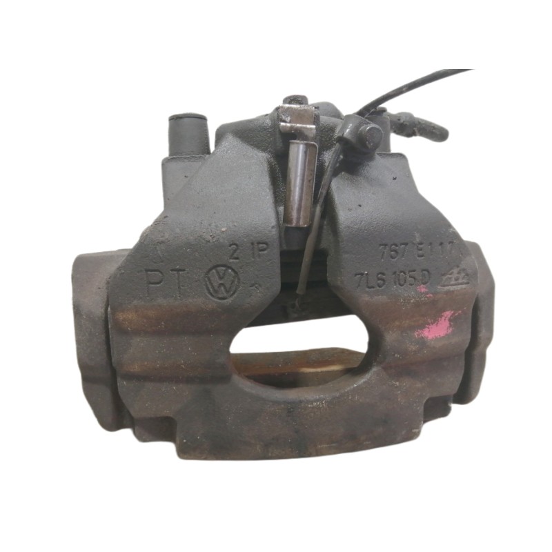 Recambio de pinza freno delantera izquierda para volkswagen touareg (7la) tdi r5 referencia OEM IAM 767E117  7L6105D