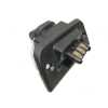 Recambio de cerradura puerta lateral derecha para volkswagen t5 transporter/furgoneta caja cerrada ( batalla larga) referencia O