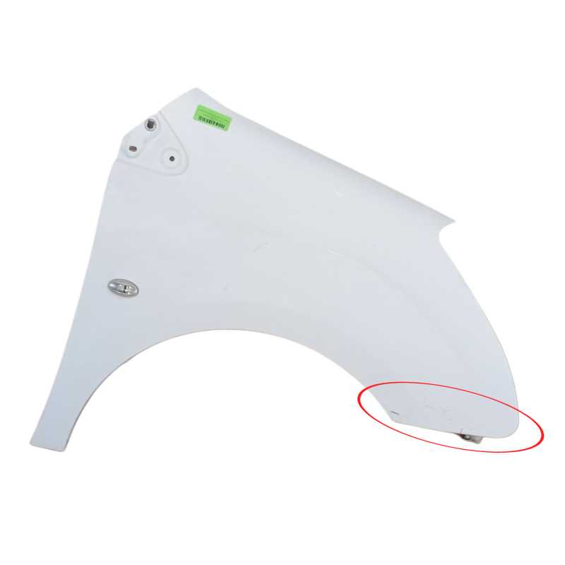 Recambio de aleta delantera derecha para peugeot partner furgoneta/monovolumen 1.6 hdi / bluehdi 75 referencia OEM IAM 7841Y2  