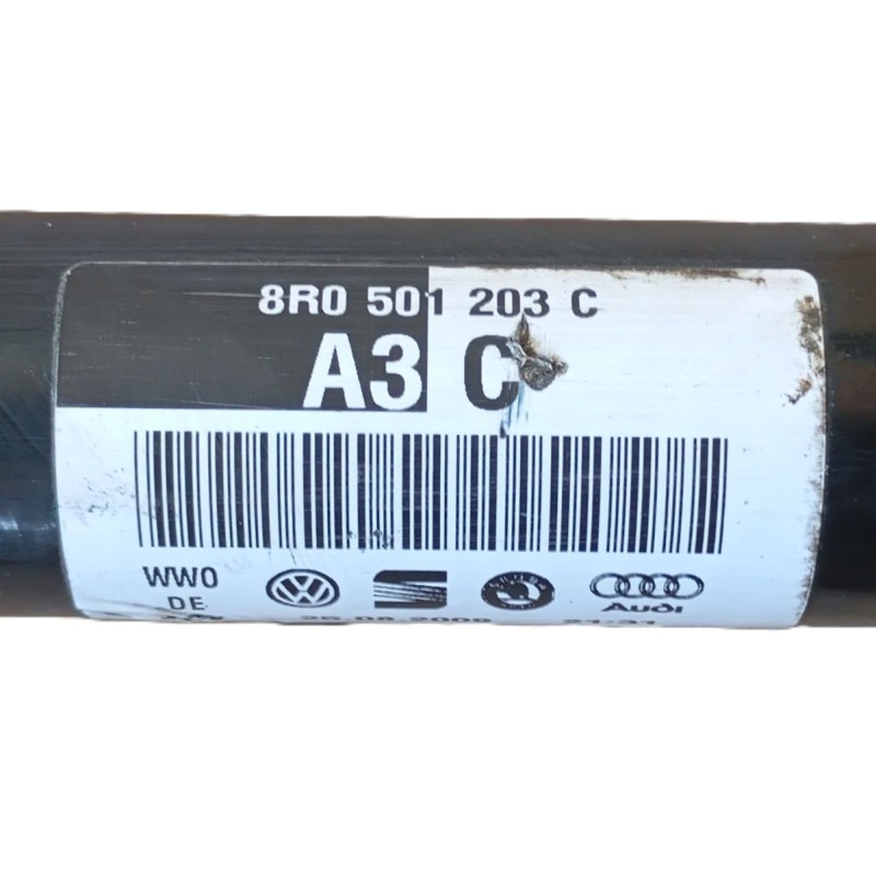 Recambio de transmision trasera izquierda para audi q5 (8rb) 2.0 tdi quattro referencia OEM IAM 8R0501203C 8R0501203C 