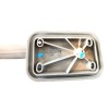 Recambio de parasol derecho para nissan interstar autobús (x70) dci 120 referencia OEM IAM 8200466881 8200466882 