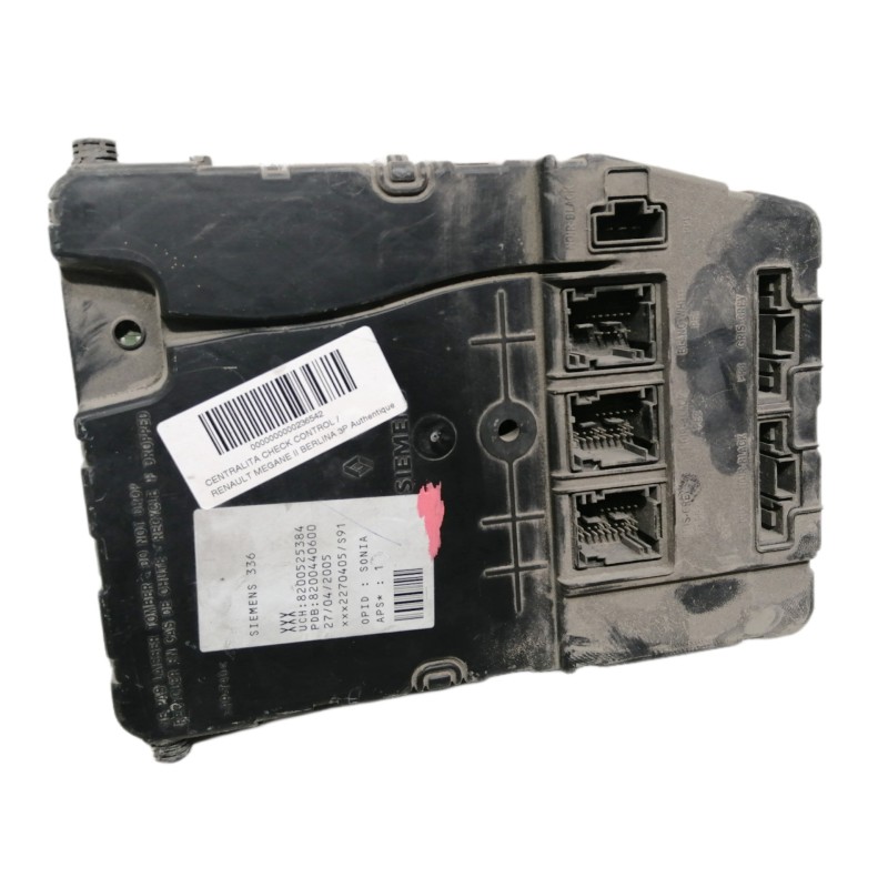 Recambio de centralita check control para renault megane ii berlina 3p authentique referencia OEM IAM 8200525384  8200440600
