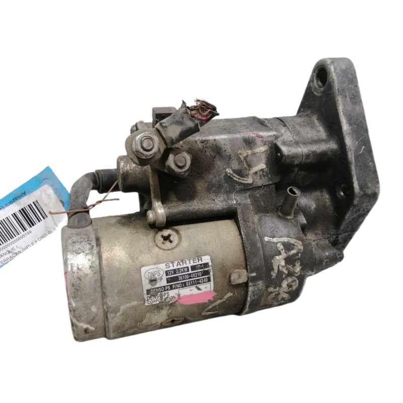 Recambio de motor arranque para hyundai terracan (hp) 2.9 crdi gls referencia OEM IAM 361004X210  031114240