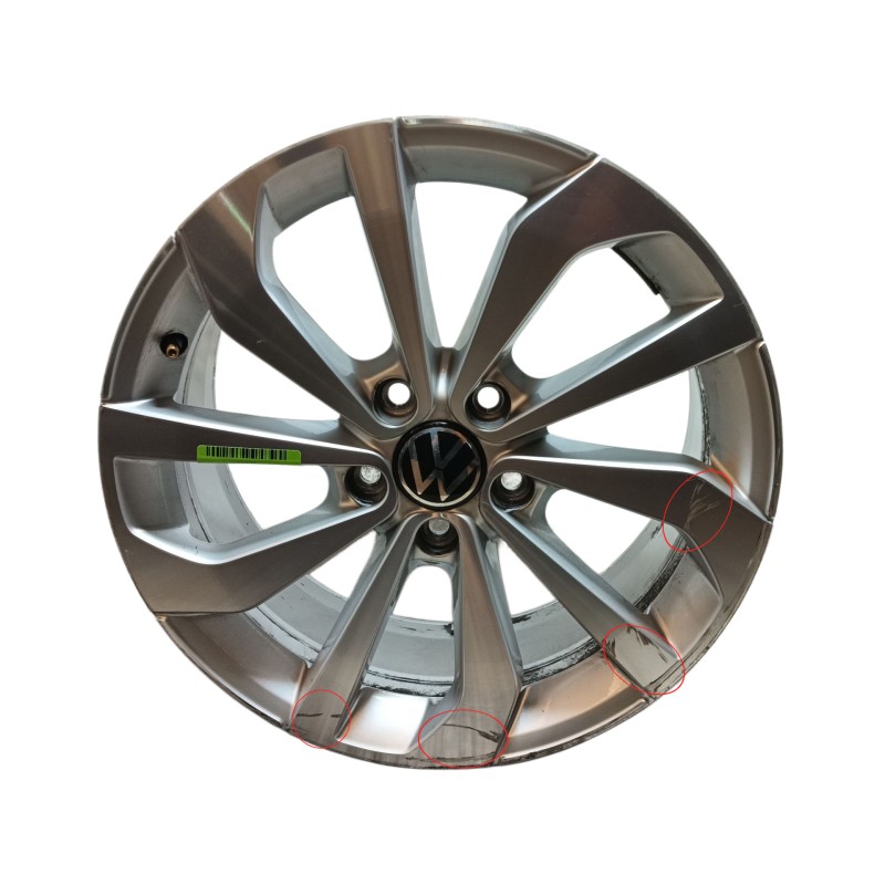 Recambio de llanta para volkswagen t-roc (a11, d11) 1.5 tsi referencia OEM IAM 2GA601025AC8Z8 7.0Jx17 2GA601025AG