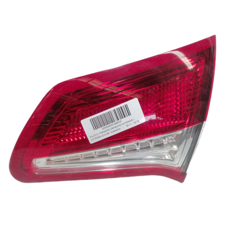 Recambio de piloto trasero derecho interior para citroën c4 lim. collection referencia OEM IAM 9672155480  