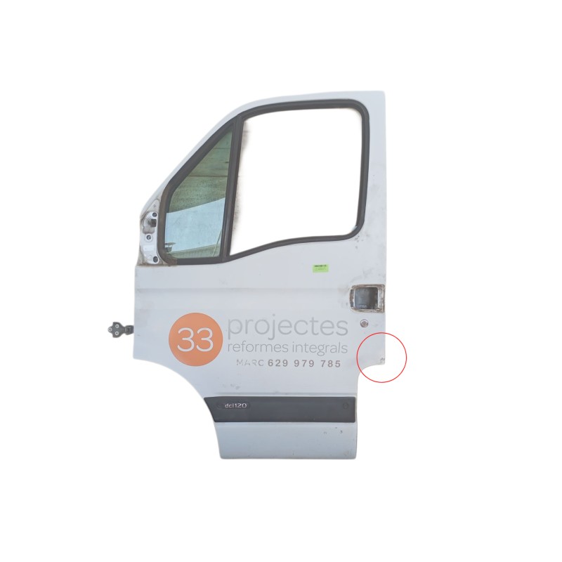 Recambio de puerta delantera izquierda para nissan interstar autobús (x70) dci 115 referencia OEM IAM 8010100QAH  