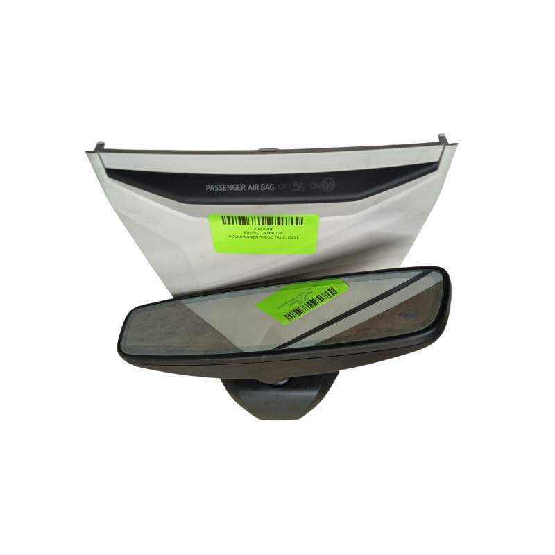 Recambio de espejo interior para volkswagen t-roc (a11, d11) 1.0 tsi referencia OEM IAM 3G0857511AN9B9  