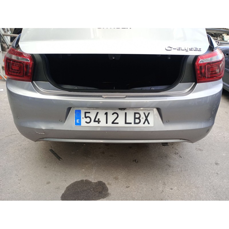Recambio de paragolpes trasero para citroën c-elysee (dd_) 1.2 vti 82 referencia OEM IAM 1621681380  