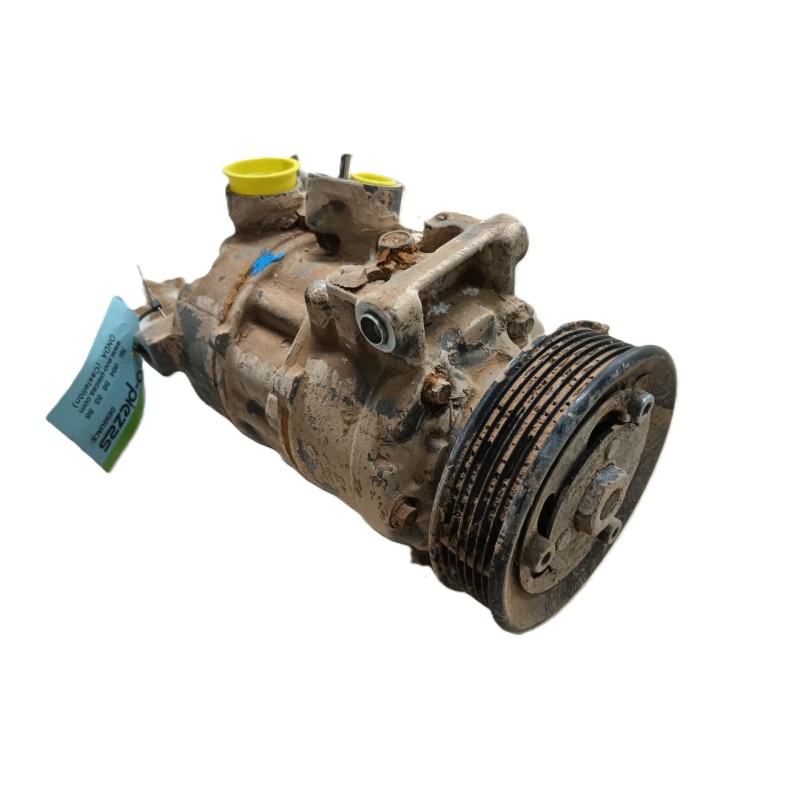 Recambio de compresor aire acondicionado para seat leon (5f1) 2.0 tdi referencia OEM IAM 5Q0816803D 5Q0816803H 