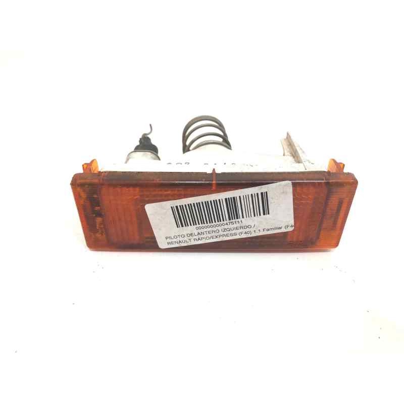 Recambio de piloto delantero izquierdo para renault rapid/express (f40) 1.1 familiar (f401/40h) referencia OEM IAM 7700811996  
