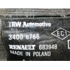 Recambio de cinturon seguridad trasero izquierdo para renault clio iii exception referencia OEM IAM 33055854  34006768 683948