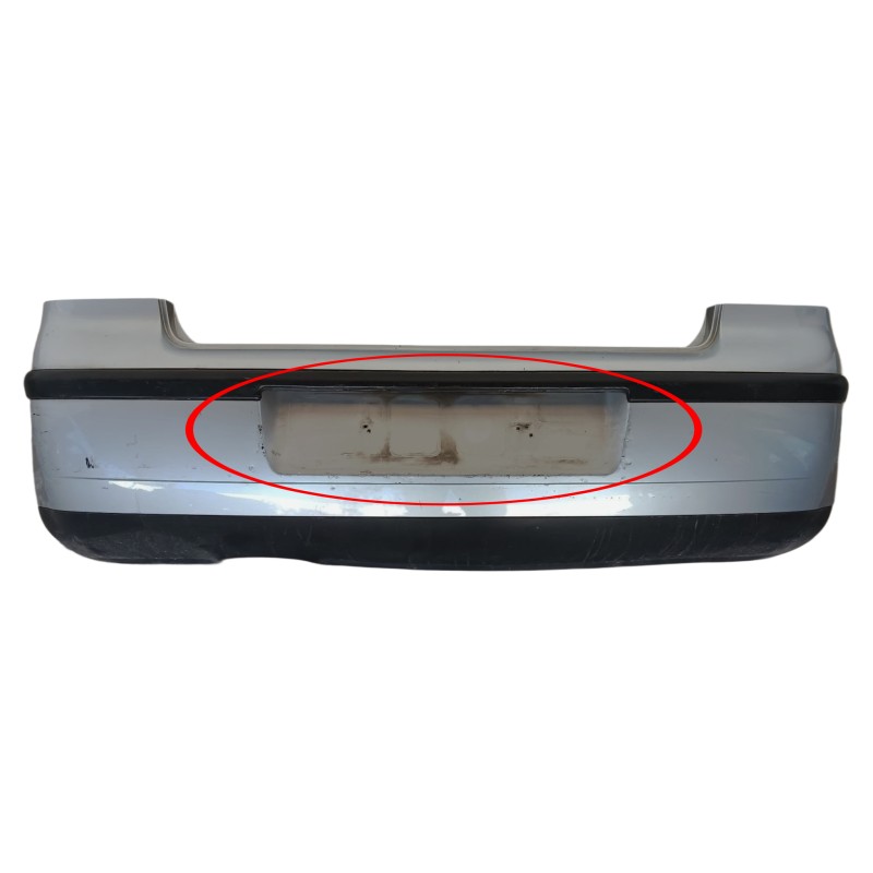 Recambio de paragolpes trasero para volkswagen polo iv (9n_, 9a_) 1.2 12v referencia OEM IAM 6Q6807421GRU 6Q6807421 