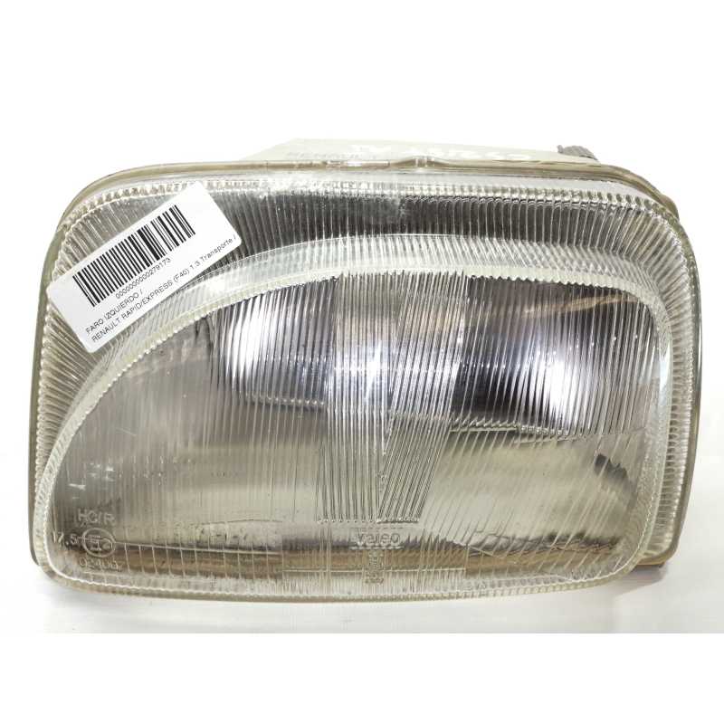 Recambio de faro izquierdo para renault rapid/express (f40) 1.3 transporte / t 54 (f406) referencia OEM IAM 07Q396  
