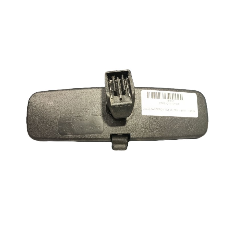 Recambio de espejo interior para dacia sandero ii (b8_) tce 90 (b8m1, b8ma) referencia OEM IAM 8201661695  