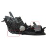 Recambio de faro izquierdo para mg mg 4 (eh32) ev referencia OEM IAM 11790010  