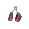 Recambio de enganche cinturon trasero izquierdo para seat ibiza (6j5) stylance / style referencia OEM IAM 6R0857739  