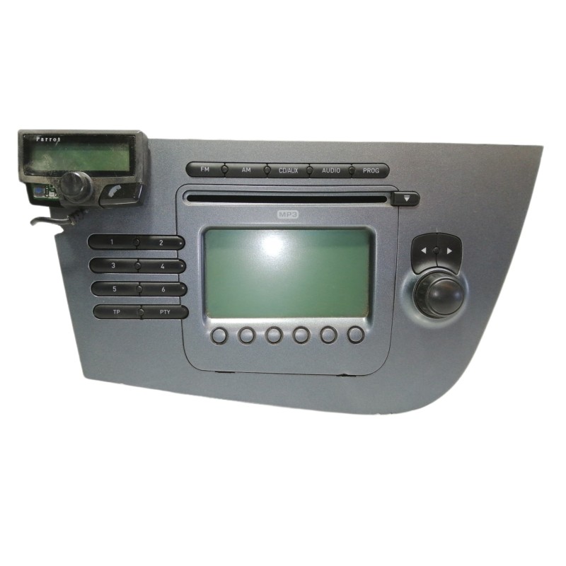 Recambio de sistema audio / radio cd para seat leon (1p1) comfort limited referencia OEM IAM W01P1035186B  W01P1035186BN87