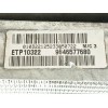 Recambio de radiador agua para peugeot 307 cc (s2) básico referencia OEM IAM 133308 9646577680 