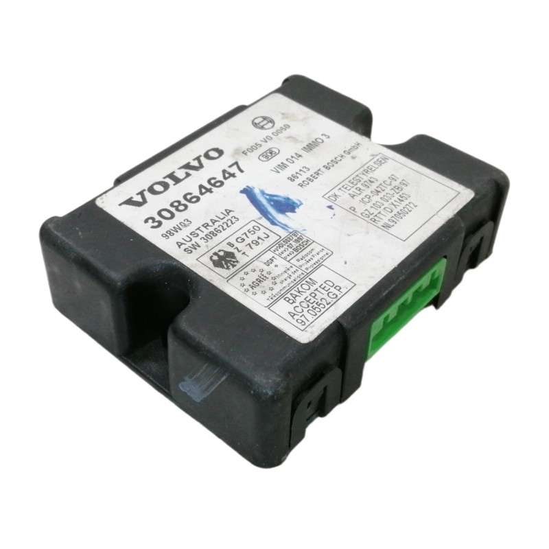 Recambio de modulo electronico para volvo v40 familiar 1.9 d referencia OEM IAM 30864647  30862223 F005V00060