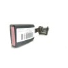 Recambio de enganche cinturon trasero izquierdo para peugeot 307 cc (s2) básico referencia OEM IAM B6009409  