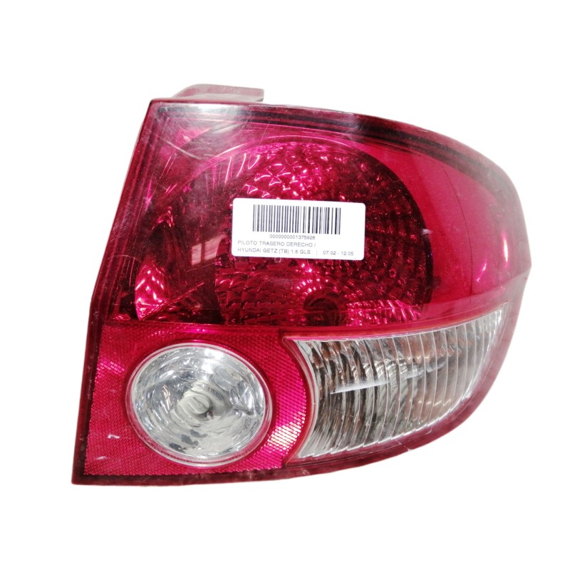 Recambio de piloto trasero derecho para hyundai getz (tb) 1.6 gls referencia OEM IAM 924021CXXX  