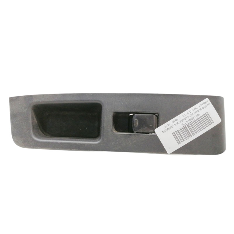 Recambio de mando elevalunas delantero derecho para nissan x-trail (t31) le referencia OEM IAM 25411JG000  80960JG400A