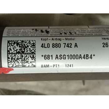 AIRBAG CORTINA DELANTERO DERECHO 4L0880742A 681ASG1000A4B4 