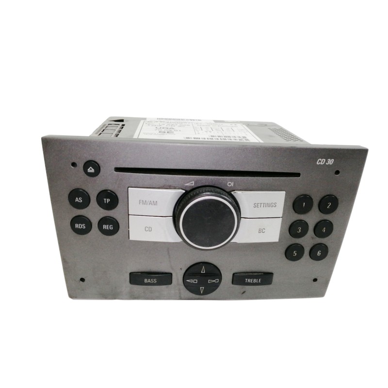 Recambio de sistema audio / radio cd para opel vectra c caravan elegance referencia OEM IAM 13233926  