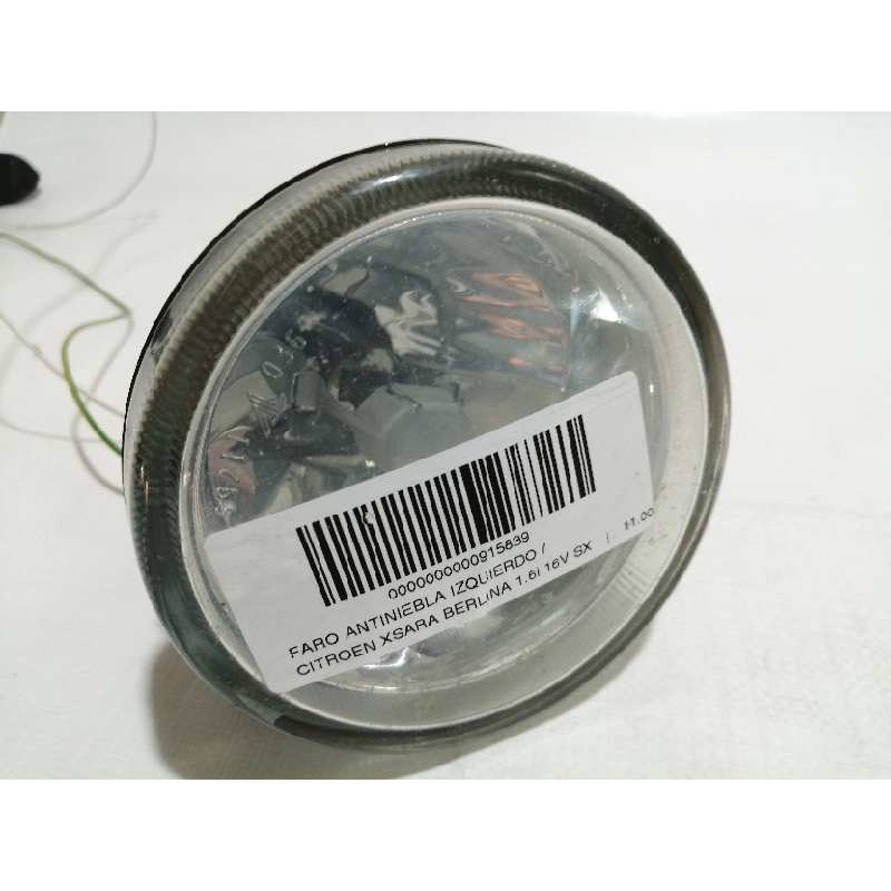 Recambio de faro antiniebla izquierdo para citroën xsara berlina 1.6i 16v sx referencia OEM IAM 9648947780  