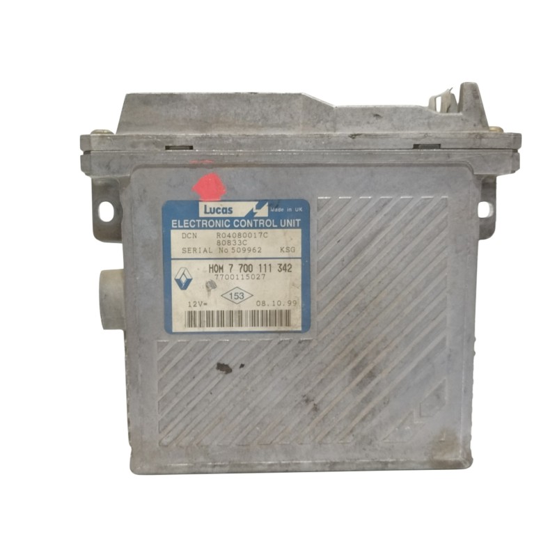 Recambio de centralita motor uce para renault scenic (ja..) 1.9 d rxe referencia OEM IAM HOM7700111342  